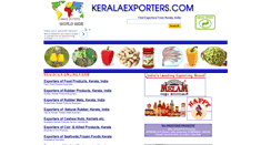 Desktop Screenshot of keralaexporters.com